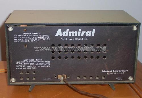 5R36 Ch= 5R3; Admiral brand (ID = 407720) Radio