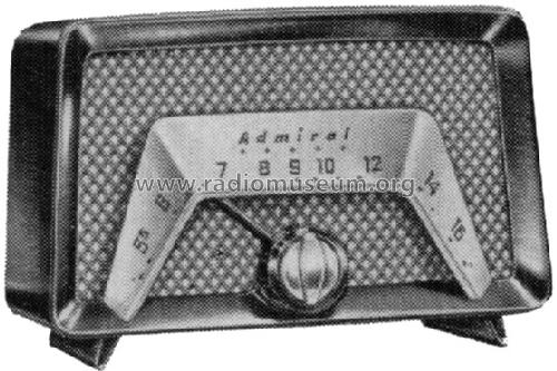 6C22 Ch= 6C2; Admiral brand (ID = 716033) Radio