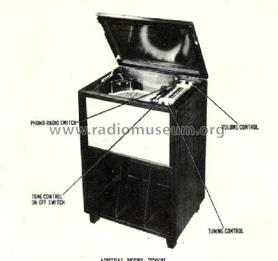 7C60M Ch= 6B1; Admiral brand (ID = 1201008) Radio