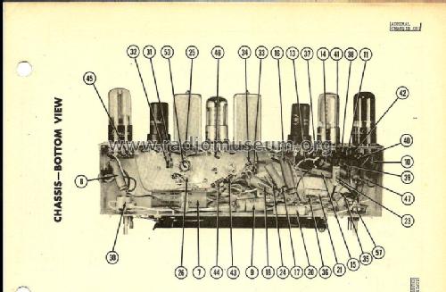 7C60M Ch= 6B1; Admiral brand (ID = 1201617) Radio