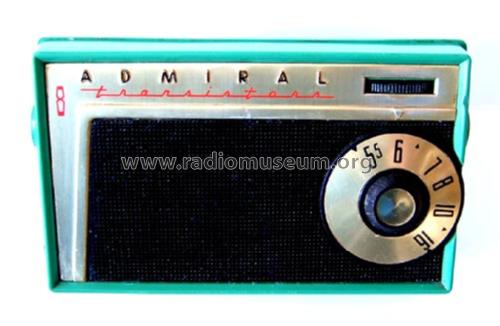 808 Ch= 8M1; Admiral brand (ID = 185820) Radio