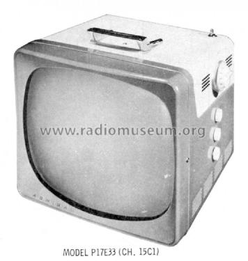 P17E33 Ch= 15C1; Admiral brand (ID = 917874) Television