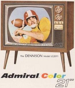 The Dennison LG2011; Admiral brand (ID = 675583) Television