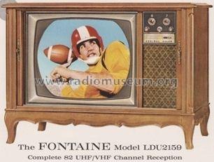 The Fontaine LDU2159; Admiral brand (ID = 675592) Television