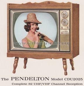 The Pendelton CDU2025; Admiral brand (ID = 675588) Télévision