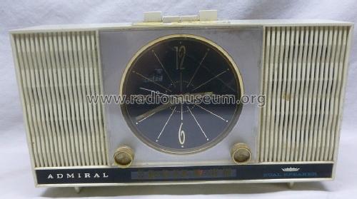 Y3383 'Marquis' Clock Radio Ch= 5D6C; Admiral brand (ID = 1452363) Radio