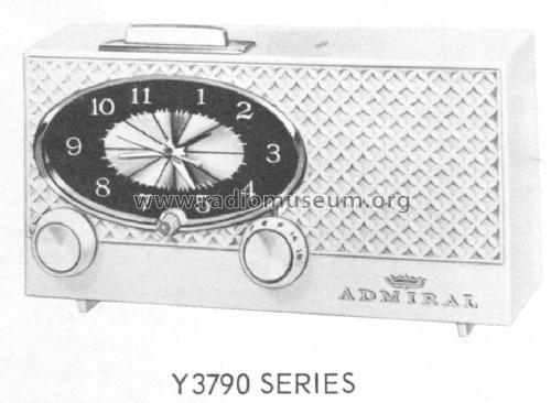 Y3799 Ch= 5D6E; Admiral brand (ID = 1545802) Radio