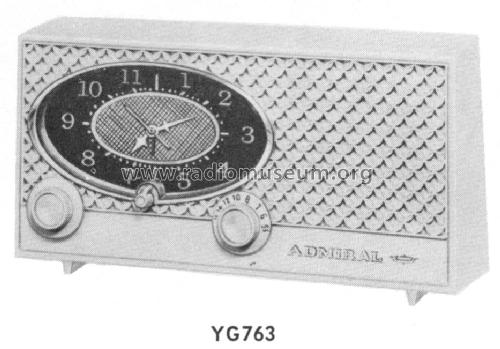 YG763 Ch= 5D6E; Admiral brand (ID = 1544679) Radio