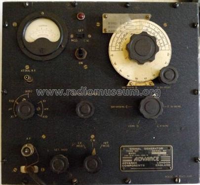 RF Signal generator B4B5; Advance Electronics (ID = 2123290) Equipment