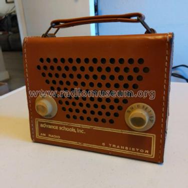 AM Radio 6 Transistor GRB-151-2; advance schools, Inc (ID = 2693607) Radio