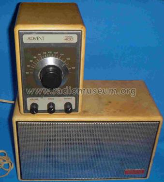 FM Receiver 400; Advent Corporation; (ID = 2996933) Radio