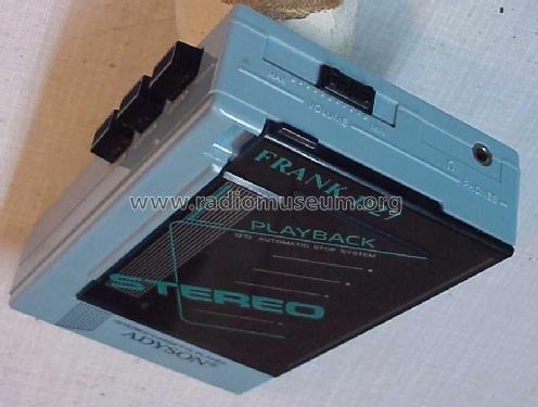 Stereo Cassette Player Frank 1127 ; Adyson Marke, Yücel (ID = 2713749) Reg-Riprod