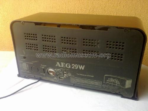 29W; AEG Radios Allg. (ID = 1392141) Radio