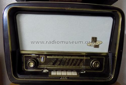 3D Raumklang Super 4055WD; AEG Radios Allg. (ID = 2142679) Radio