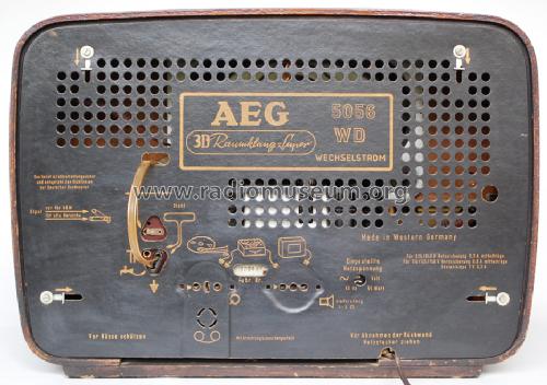 5056WD; AEG Radios Allg. (ID = 1477937) Radio