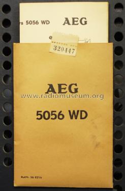 5056WD; AEG Radios Allg. (ID = 1479210) Radio