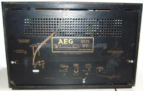 5076WD; AEG Radios Allg. (ID = 3038810) Radio