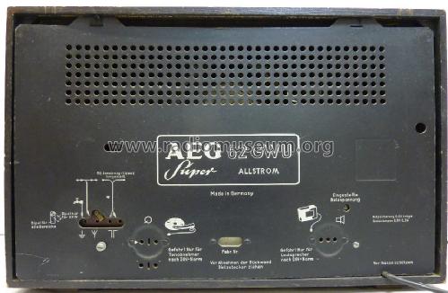 62GWU; AEG Radios Allg. (ID = 856466) Radio