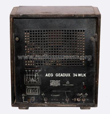 AEG Geadux 34WLK; AEG Radios Allg. (ID = 2792392) Radio