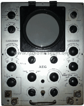 Breitband-Oszillograph 12/9211; AEG Radios Allg. (ID = 1385153) Equipment