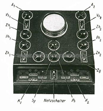 Elektronen-Oszillograph EOH1/100/2 Equipment AEG Radios Allg ...