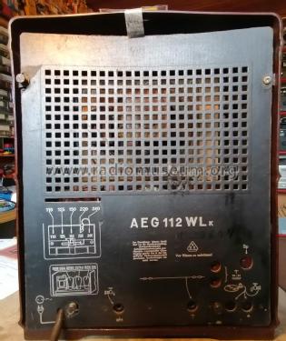 Geadux 112WLK; AEG Radios Allg. (ID = 2655814) Radio