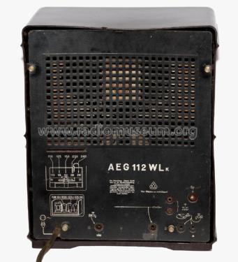 Geadux 112WLK; AEG Radios Allg. (ID = 2763608) Radio