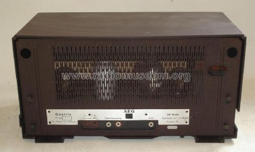 Geatrix W, 31W; AEG Radios Allg. (ID = 2804835) Radio