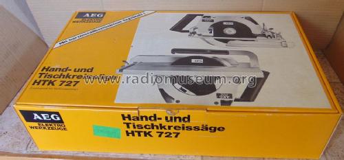 Hand-/Tischkreissäge HTK 727; AEG Radios Allg. (ID = 2955111) Power tool