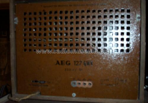 KLE127GWK; AEG Radios Allg. (ID = 36070) Radio