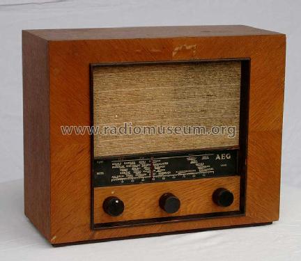 KLE127GWK; AEG Radios Allg. (ID = 44789) Radio