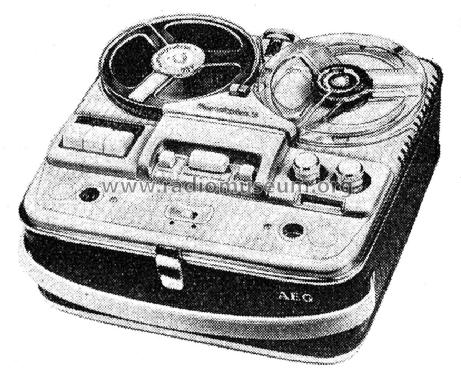 Magnetophon 76 de Luxe; AEG Radios Allg. (ID = 2318635) R-Player