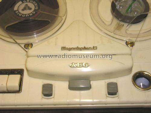 Magnetophon 85T; AEG Radios Allg. (ID = 149713) R-Player