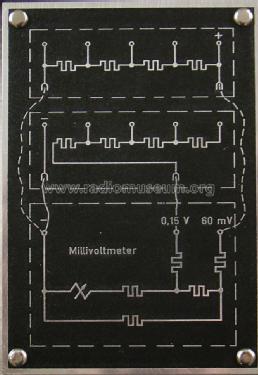 Präzisions-Millivoltmeter ; AEG Radios Allg. (ID = 1234259) Equipment