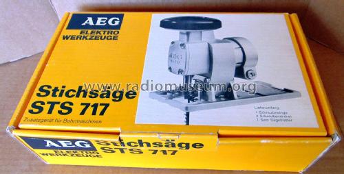 Stichsäge STS 717; AEG Radios Allg. (ID = 2953378) Power tool