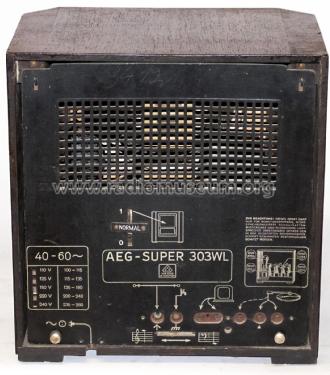 Super-Geatron 303WL; AEG Radios Allg. (ID = 2696261) Radio