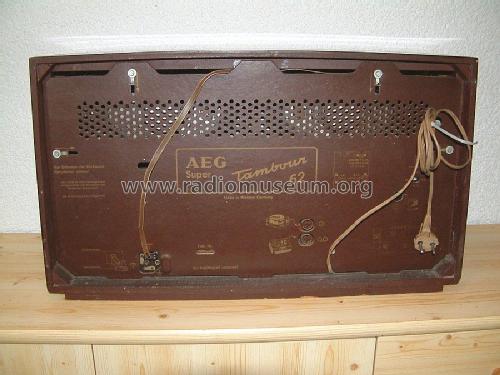 Tambour 62; AEG Radios Allg. (ID = 226863) Radio