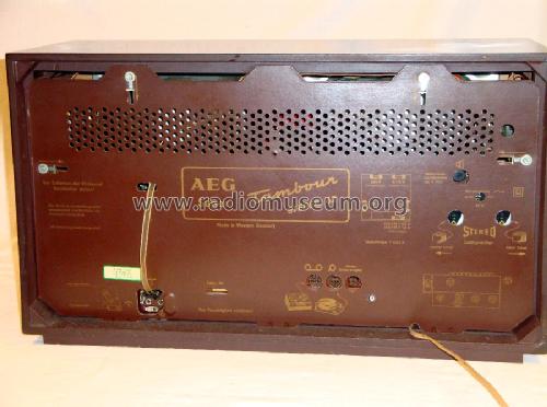 Tambour Stereo 62; AEG Radios Allg. (ID = 1170557) Radio