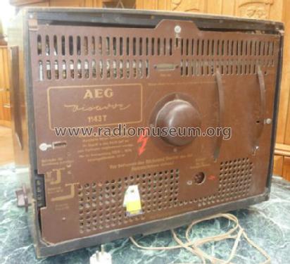 Visavox 1143T; AEG Radios Allg. (ID = 1007913) Television