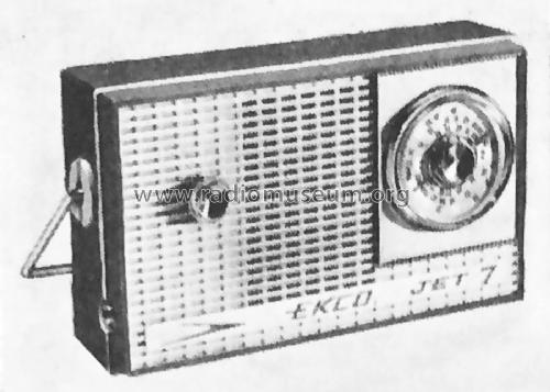 Jet 7 RT256; AEI Ekco, Ediswan- (ID = 2082853) Radio