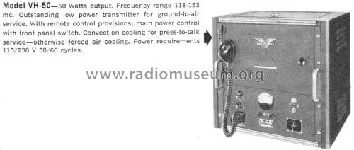 Transmitter VH-50; Aerocom - (ID = 2086906) Commercial Tr