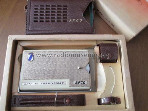 Hi-Fi 10 Transistors MTR-106; Afco Electronics, (ID = 2364559) Radio