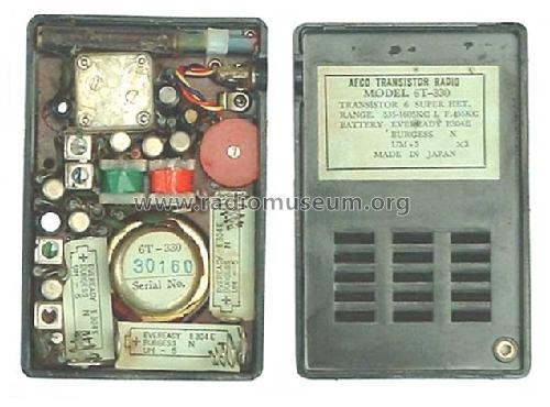Transistor Six 6T-330; Afco Electronics, (ID = 800511) Radio