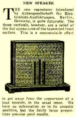 Laklato Orchestrion 900; AG für (ID = 1882510) Parleur