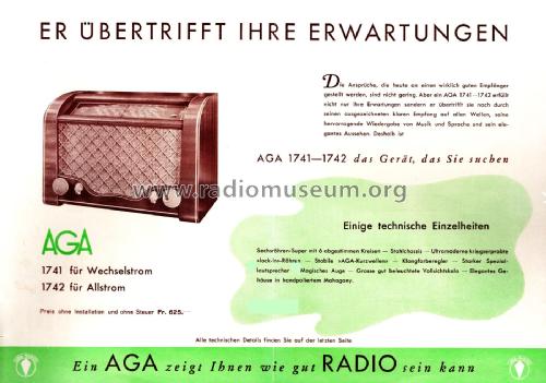 1741; AGA and Aga-Baltic (ID = 2925111) Radio