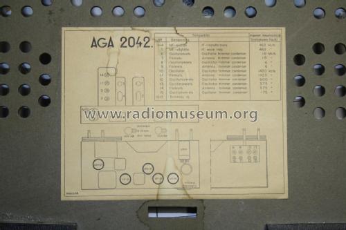 2042; AGA and Aga-Baltic (ID = 2432347) Radio