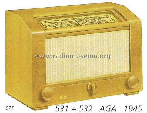 531; AGA and Aga-Baltic (ID = 1300) Radio