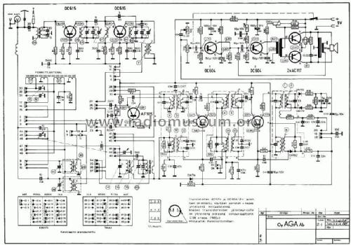 Transistor 3040 FM; AGA and Aga-Baltic (ID = 2795744) Radio