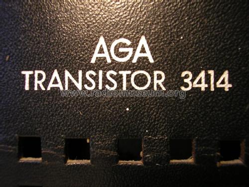 Transistor 3414; AGA and Aga-Baltic (ID = 2073962) Radio