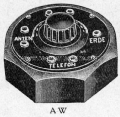 Detektorapparat A.W.; Ahrens & Willers; (ID = 1230018) Crystal